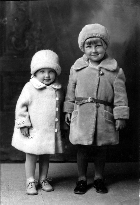 Glady and Eva Corcoran circa 1933