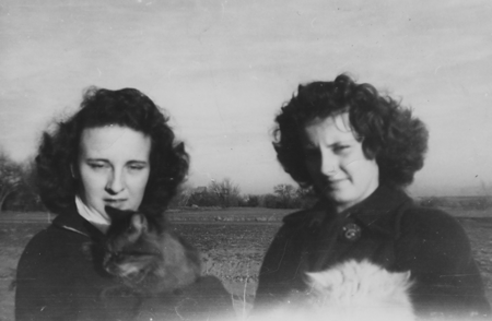 circa 1948 picture of Corcoran girls