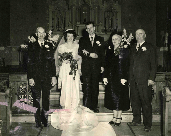 Henry Madden and Gladys Corcoran Wedding