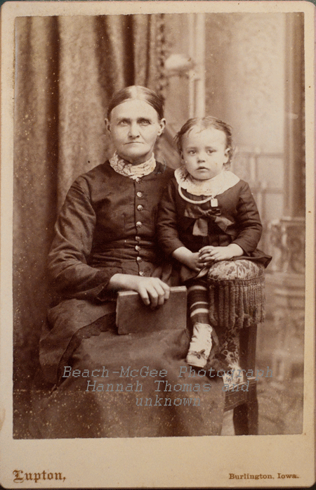 Hannah Thomas and Child