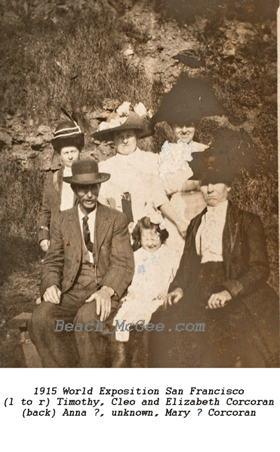 Timothy Corcoran Familyy 1915
