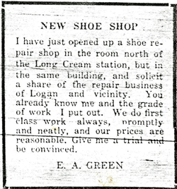 E A Greene Shoe Shop