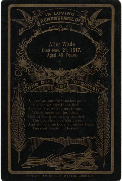 Alice Plumb Memorial