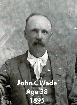 John C Wade in 1895
