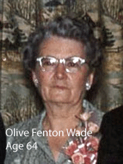 Olive Fenton Wade Age 64