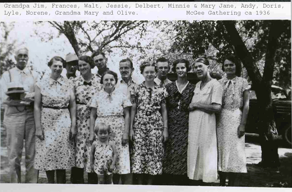 Family Gathering Circa 1934